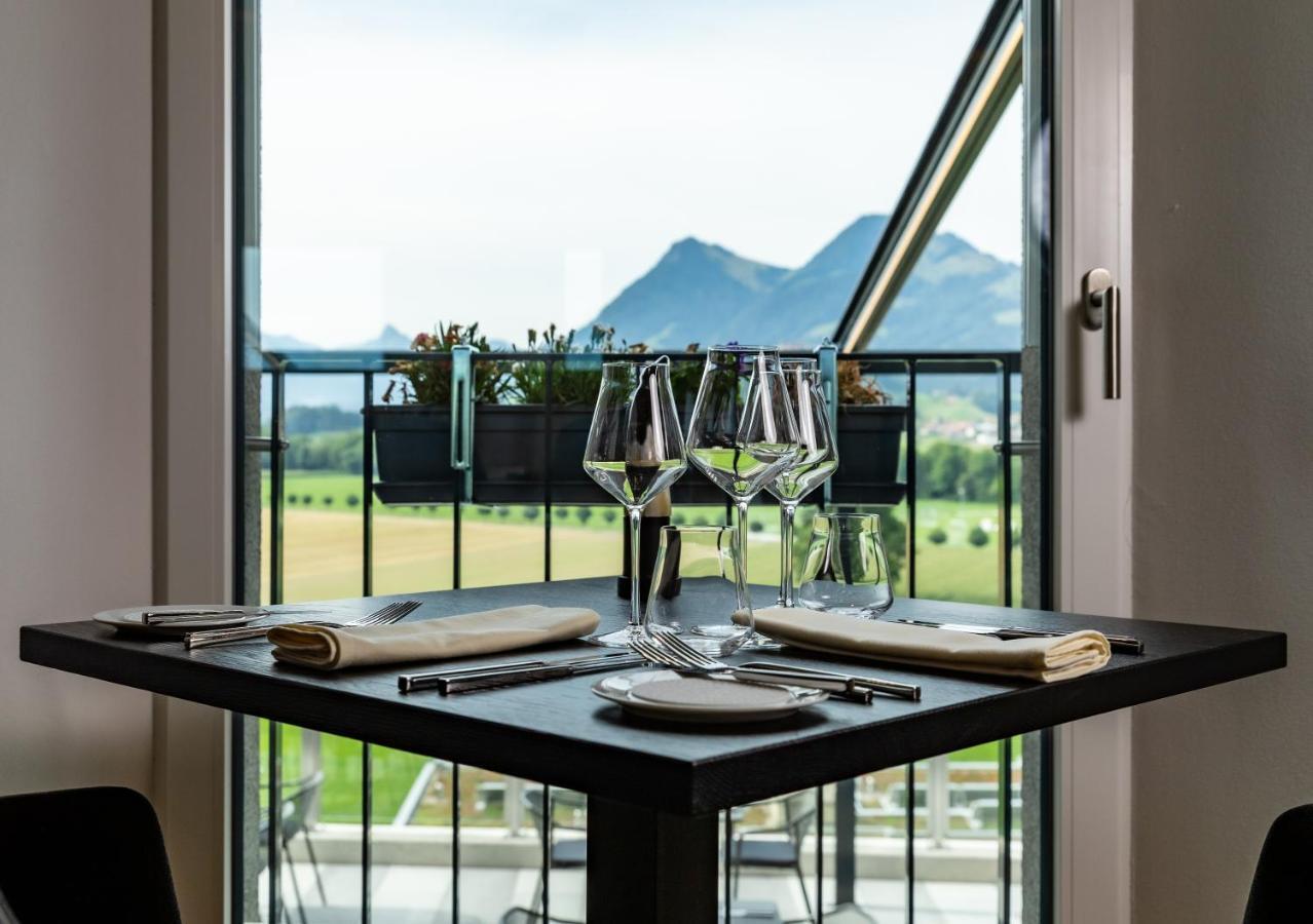 Les Montagnards Hotel Broc Kültér fotó